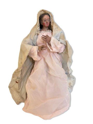 sculptuur, Presepe Napoletano - Madonna Santa Maria (33cm.)