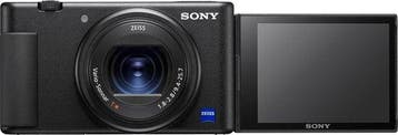 Sony ZV1 Digitale Vlog Compact Camera - Zwart (In doos), Verzenden, Zo goed als nieuw