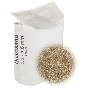 vidaXL Filterzand 25 kg 0,8-1,6 mm, Verzenden, Nieuw