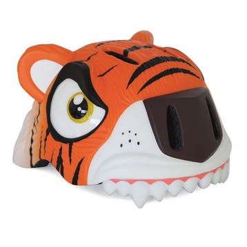 Crazy Safety Kinderhelm / Fietshelm Oranje Tijger / Orange T, Verzenden, Nieuw