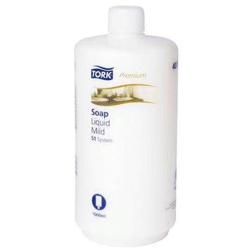Tork Premium Cream Zeep - vloeibaar - mild - 6 flacons 1L -, Verzenden, Nieuw