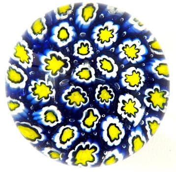 Presse-papier - Murano-glas Millefiori – Polychroom