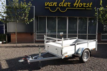 Anssems aluminium bakwagen aanhangwagen, Nieuw