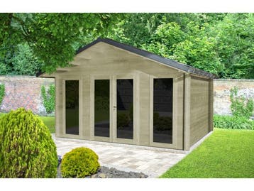 Veiling - Tuinhuis Charles 5.04 x 4.54 m, Nieuw