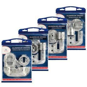 Anode Kit MAGNESIUM voor de Mercury Bravo I Sterndrive, Watersport en Boten, Ophalen of Verzenden, Nieuw, Zeilboot of Motorboot