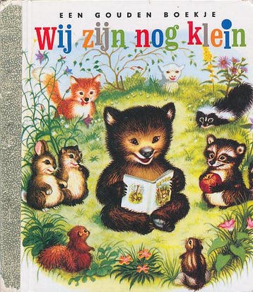 Gouden boekje; Wij zijn nog klein, Verzenden, Nieuw
