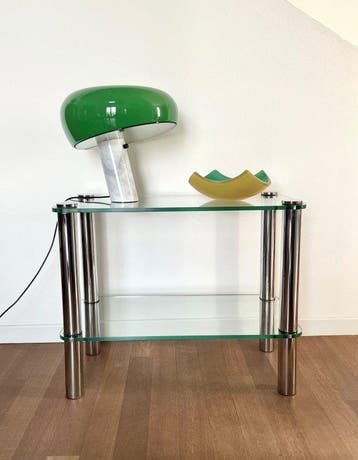 Wandtafel - modern design jaren zeventig - Kristal