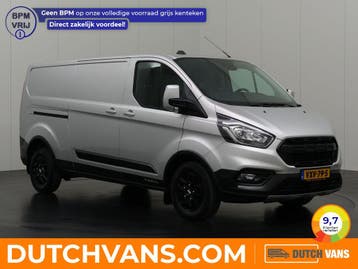 Ford Transit Custom Bestelbus 130PK | grijs, Euro 6, Nieuw, Ford, Zilver of Grijs