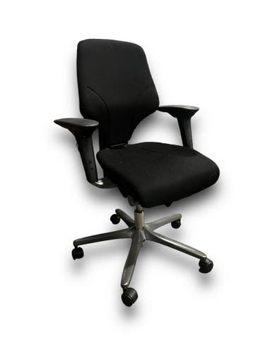 Giroflex 64 Refurbished Bureaustoel, Huis en Inrichting, Verzenden, Zwart, Zo goed als nieuw, Bureaustoel