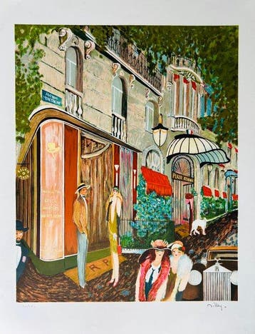 Ramon Dilley (1932-2014) - Le Plaza Athénée, Paris -