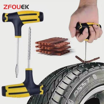 Professionele Bandenreparatieset voor Auto & Fiets - Tubeles, Auto diversen