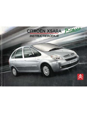 2005 CITROEN XSARA PICASSO INSTRUCTIEBOEKJE NEDERLANDS, Auto diversen, Handleidingen en Instructieboekjes