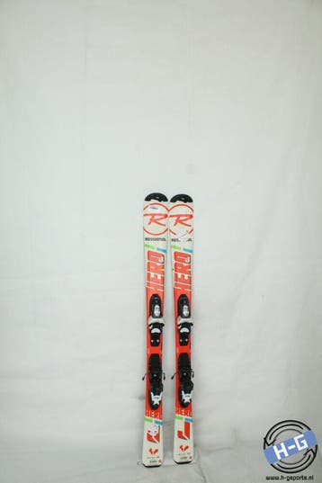Refurbished - Ski - Rossignol Hero J - 120, Sport en Fitness, Skiën en Langlaufen, Gebruikt, 100 tot 140 cm, Rossignol, Ophalen of Verzenden