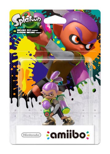 Amiibo Inkling Boy (Purple) - Splatoon series (Nieuw), Verzenden, Nieuw