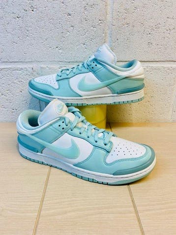 Nike - Dunk Low Twist Jade P44,5 - Sneakers - Maat: EU 44.5, Nieuw