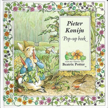 Pieter Konijn pop-up boek 9789055612338, Verzenden, Zo goed als nieuw