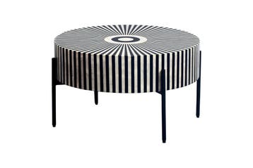 Salontafel met beeninleg HAMONY NATURE 65 cm - 48096, Huis en Inrichting, Tafels | Salontafels, Ophalen of Verzenden, Nieuw
