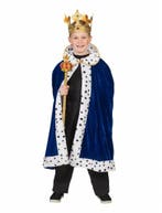 Koningsmantel kind blauw, Ophalen of Verzenden, Nieuw