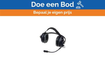Bieden: Motorola PMLN5275C Heavy Duty Headset, Watersport en Boten, Ophalen of Verzenden, Nieuw, Communicatie