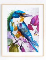 Carmela Gulino - Gulyn - Vibrant Stillness” – Exotic Bird in