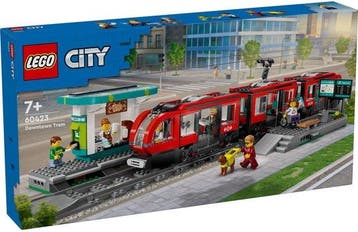 LEGO City Stadstram en station - 60423 (Binnenspeelgoed), Verzenden, Nieuw