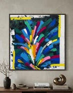 Tran th huyn trân - Éclosion 50 50 cm  Vendu sans prix