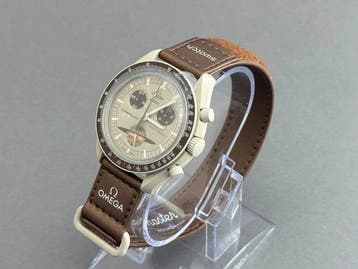 Omega x Swatch - MoonSwatch - Mission to Saturn - Zonder, Nieuw