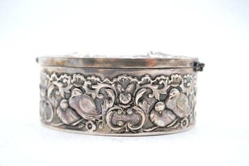 Doos - .833 zilver, Antiek en Kunst