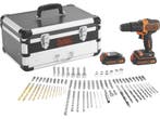BLACK+DECKER BDC718AS2F-QW - 18V Accu, Doe-het-zelf en Verbouw, Gereedschap | Boormachines, Verzenden, Zo goed als nieuw