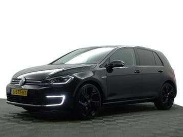 Volkswagen e-Golf | Zakelijke Lease v.a. €235.69 pm, Automaat, Stof, Gebruikt, Zwart