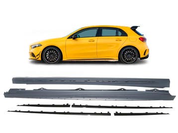 Side Skirts | geschikt voor Mercedes-Benz | A-klasse 18- 4d, Verzenden, Nieuw, Mercedes-Benz