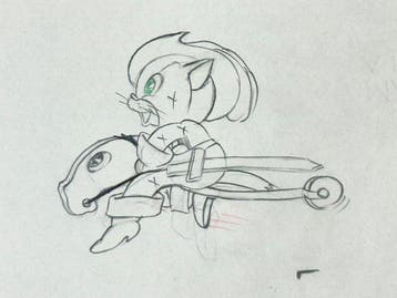 Walt Disney - Ambrose Productietekening - The Robber Kitten, Verzamelen, Nieuw