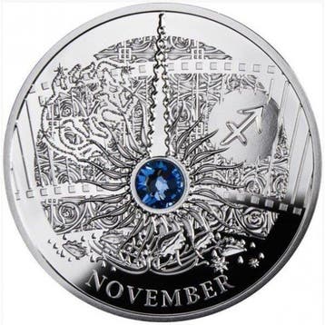 Niue. 1 Dollar 2013 November - The Magic Stones of Happiness