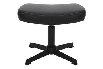 Kruk VOGUE 45 cm, draaibaar, kunstleer, zwart, met zwart, Ophalen of Verzenden, Nieuw