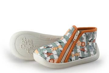 Milo &amp; Mila Pantoffels Jongens in maat 23 Groen, Kinderen en Baby's, Kinderkleding | Schoenen en Sokken, Verzenden, Jongen of Meisje