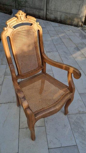 Fauteuil - Kersenhout - Familiearmstoel