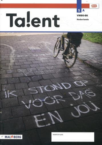 1 vmbo-bk Nederlands / Talent / Leerwerkboek A 9789402069297, Verzenden, Gelezen