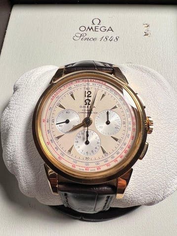Omega - Museum Collection no 8 “Racend Timer” - Heren - 2009, Nieuw