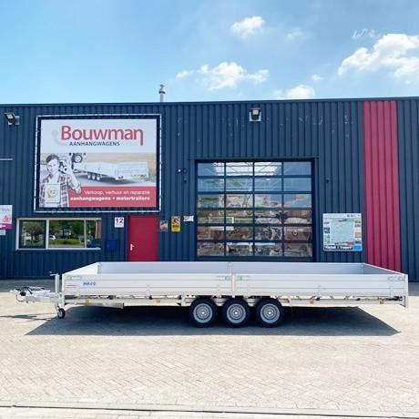 Hulco Medax 3 Plateauwagen 611x223 3500kg, Auto diversen, Aanhangers en Bagagewagens, Ophalen