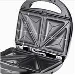 Contactgrill tosti , wafels en grillen Zwart/Zilver 800W, Witgoed en Apparatuur, Kookplaten, Verzenden, Nieuw