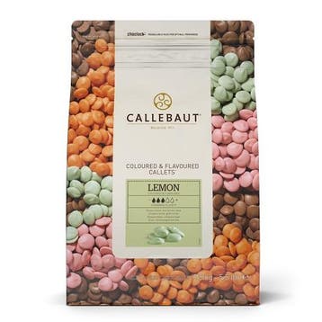 Callebaut Chocolade Callets Citroen 2,5 kg, Verzenden, Nieuw