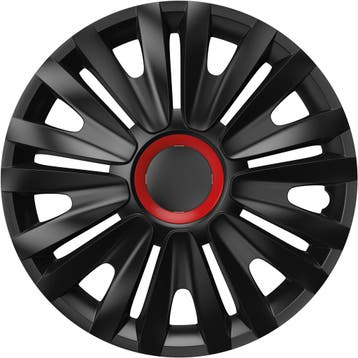 Wieldoppen  Royal Red  Ring Zwart 16 inch, Verzenden, Nieuw