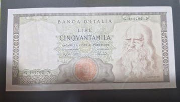 Italië. - 50 000 Lire - 04/02/1974 - Pick 99d (Zonder