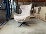 Veiling - Fauteuil Grande - Draaibaar - Stof - Beige - Sand, Huis en Inrichting, Nieuw