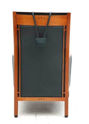 Bubinga armfauteuil in Art Deco stijl. Schuitema Decoforma, Huis en Inrichting, Gebruikt