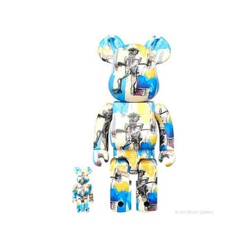 Medicom Toy - BE@RBRICK Jean-Michel Basquiat 12th Version
