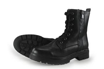 Tom Tailor Veterboots in maat 38 Zwart, Verzenden, Zwart, Overige typen, Tom Tailor