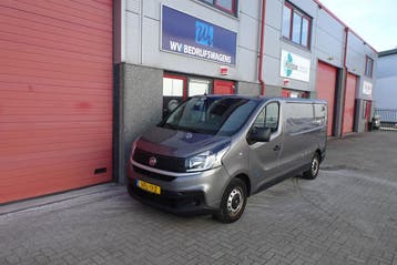 Fiat Talento 2.0 MultiJet L2H1 zits navi trekhaak 145 pk !!!, Stof, Gebruikt, Euro 6, Grijs