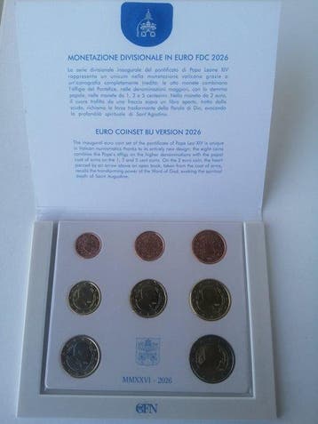 Vaticaan. Year Set (BU) 2026 (Zonder minimumprijs)
