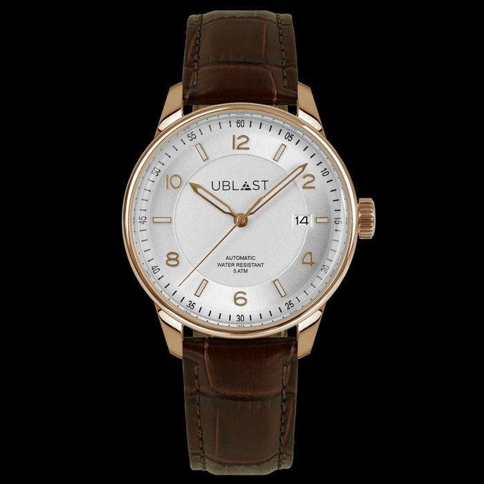 Ublast - Elegant - REF.UBEL40GWH - Heren - 2026, Sieraden, Tassen en Uiterlijk, Horloges | Heren